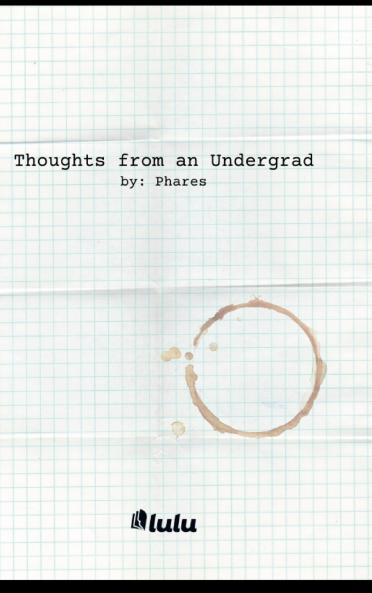 Thoughts from an Undergrad