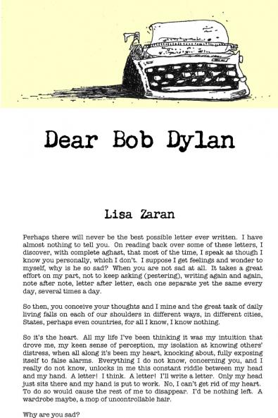 Dear Bob Dylan