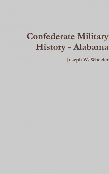 Confederate Military History - Alabama