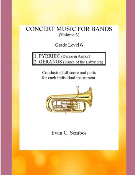 CONCERT MUSIC FOR BANDS (Volume 3)