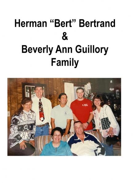 Herman Bert Bertrand & Beverly A. Guillory Family