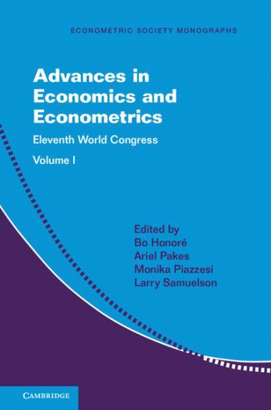 Advances in Economics and Econometrics