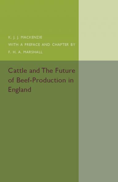 Cattle and the Future of Beef-Production in England