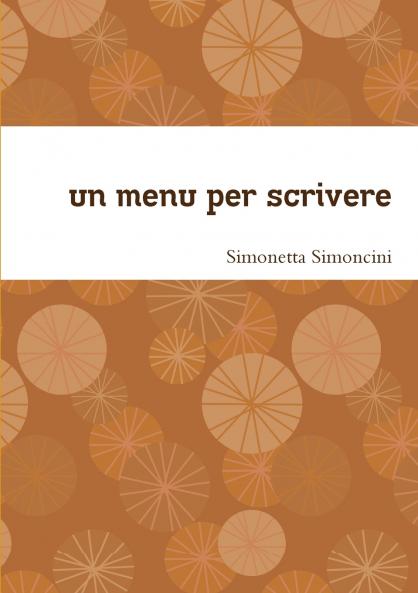 Un Menu per Scrivere