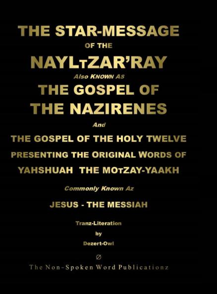 The STAR-MESSAGE Of The NAYLTZAR'RAY [Colour Format]