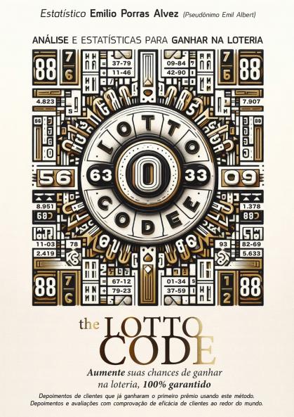 The Lotto Code Análise e estatísticas de ganhos na loteria aumente suas chances de ganhar na loteria 100% garantido depoimentos de clientes que já ganharam o primeiro prêmio usando este método.