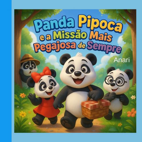 O Panda Pipoca e a Missão mais Pegajosa de Sempre