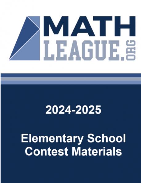 2024-2025 Elementary School Contest Materials
