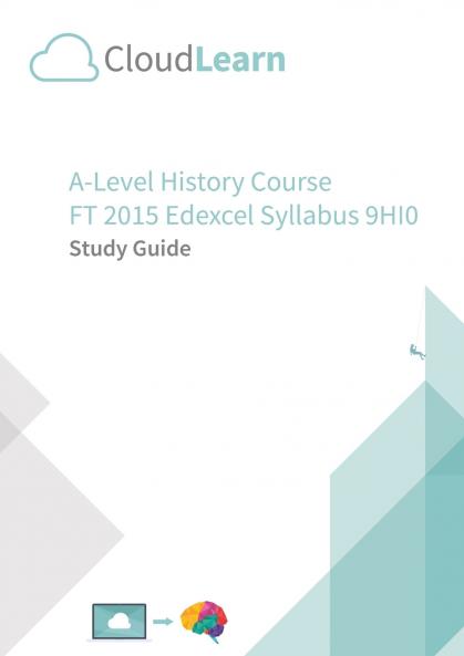 CL2.0 CloudLearn A-Level FT 2015 History 9HI0