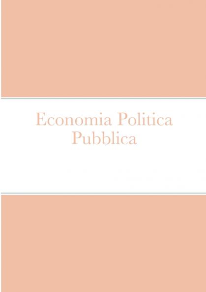 Economia Politica Pubblica