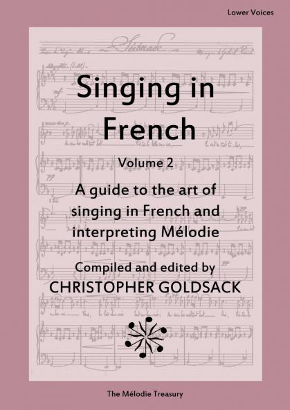 Singing in French volume 2 - lower voices