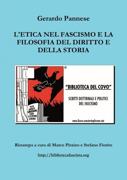 L'etica nel fascismo e la filosofia del diritto e della storia