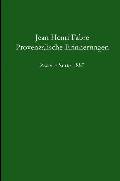 Provenzalische Erinnerungen  2. Serie 1882