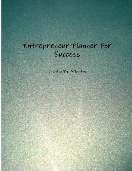 Entrepreneur Planner For Success LH