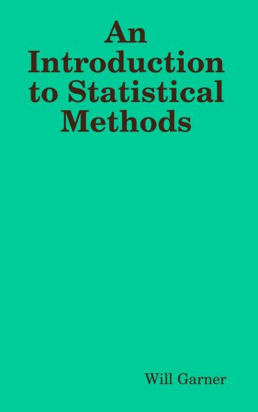 An Introduction to Statistical Methods