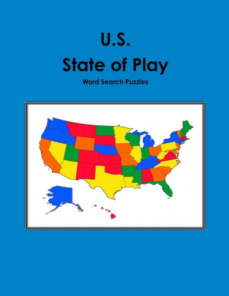 U.S. State of Play Word Search Puzzles
