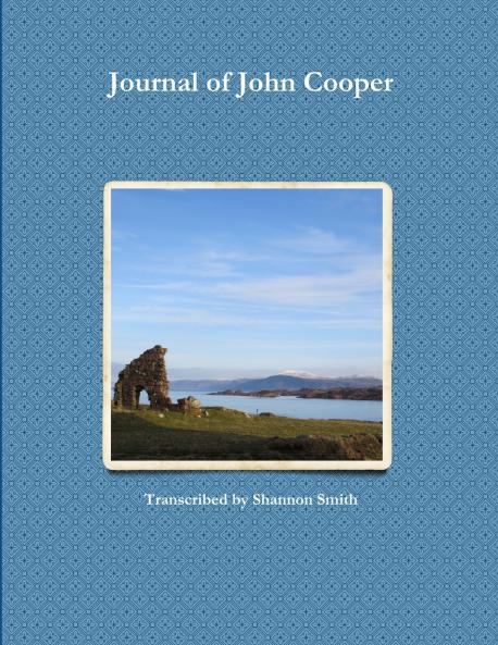 Journal of John Cooper