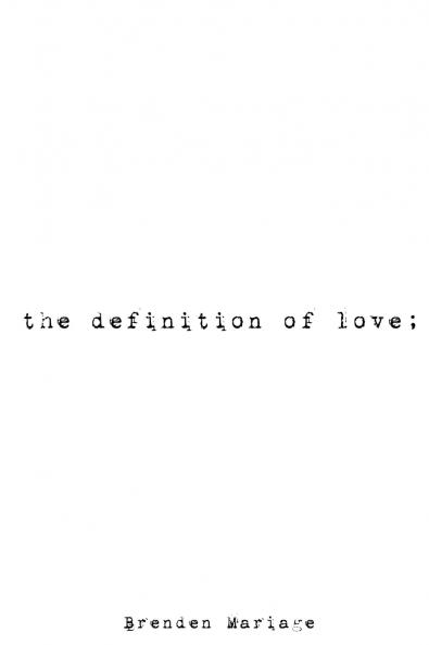 The Definition of Love;