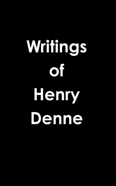 Writings of Henry Denne