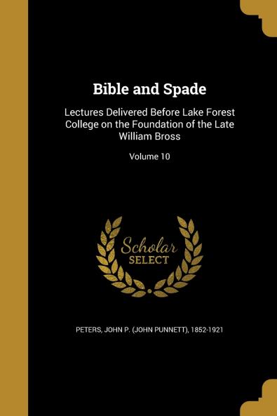 Bible and Spade