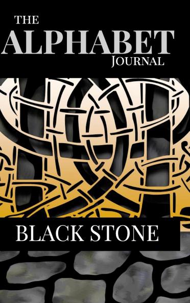 The Alphabet Journal - Black Stone
