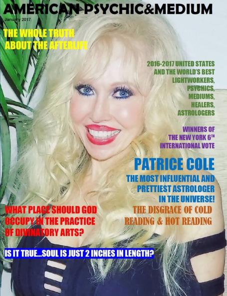 American Psychic & Medium Magazine. January 2017