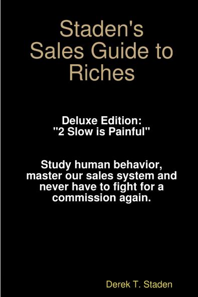 Staden's Sales Guide to Riches