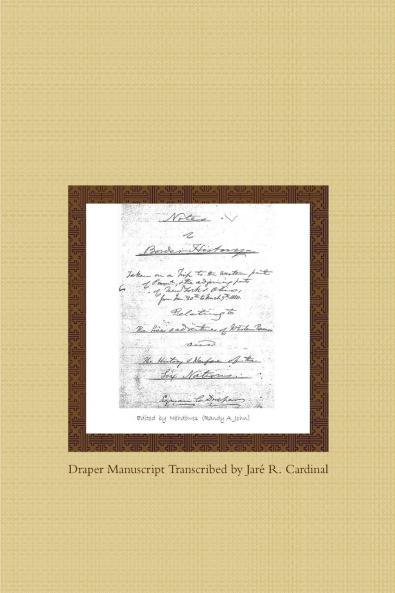 Notes Of Border History-  Taken on a Trip to the western part of Penna. & the adjoining parts of N. Y. & Ohio