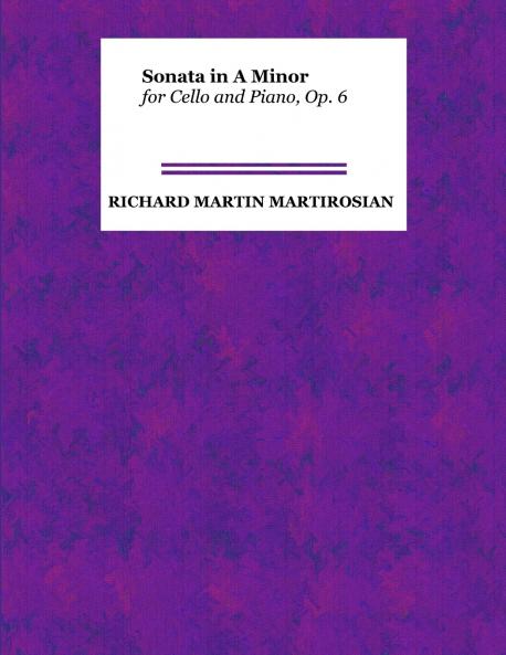 Cello Sonata in A minor