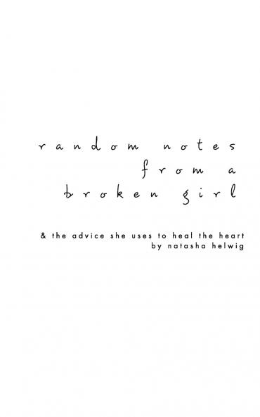 Random Notes from a Broken Girl