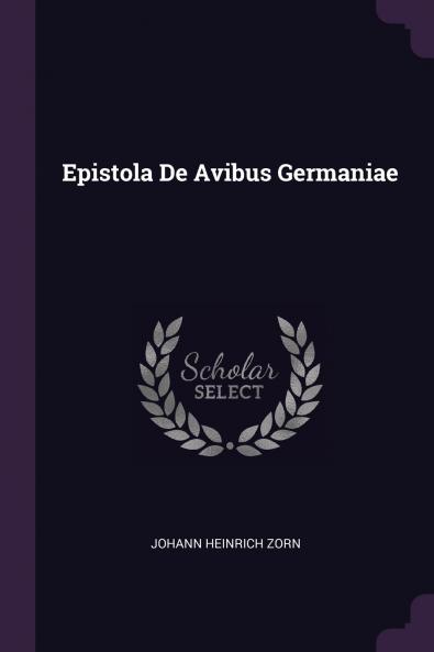 Epistola De Avibus Germaniae