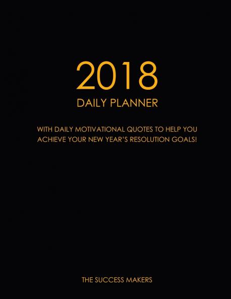 2018 Daily Planner