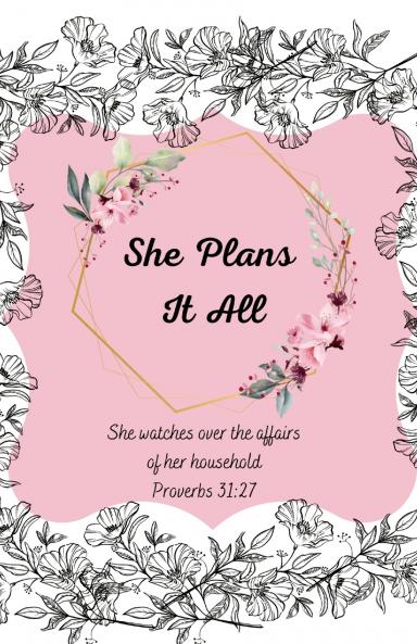 She Plans It All Planner (undated for anytime start date)