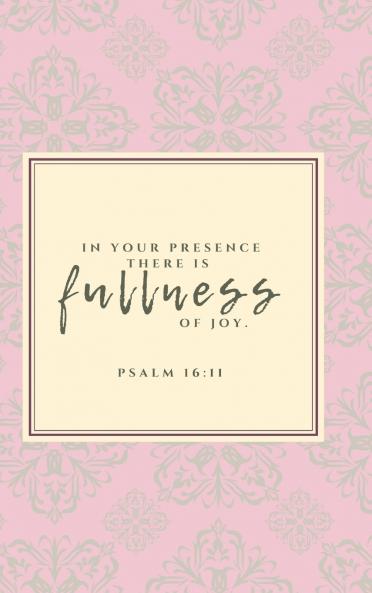 Fullness of Joy Journal