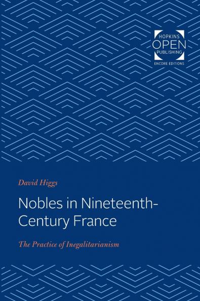 Nobles in Nineteenth-Century France
