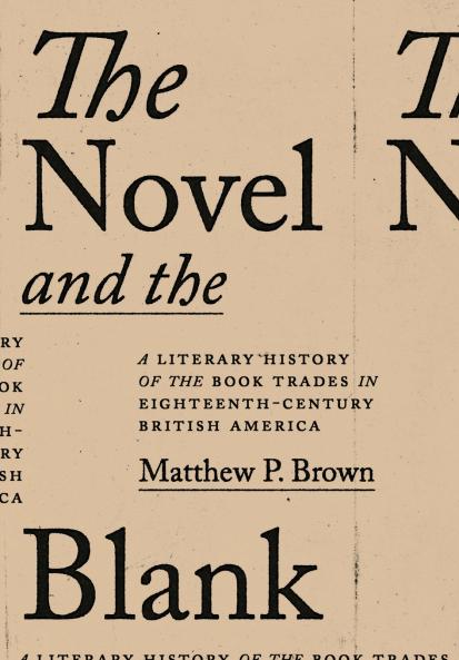 Novel and the Blank