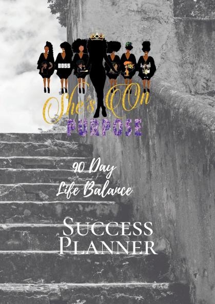 90 Day Life Balance Success Planner-Blank 90days