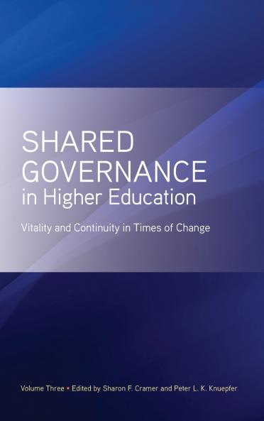 Shared Governance in Higher Education