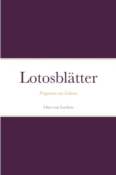 Lotosblätter
