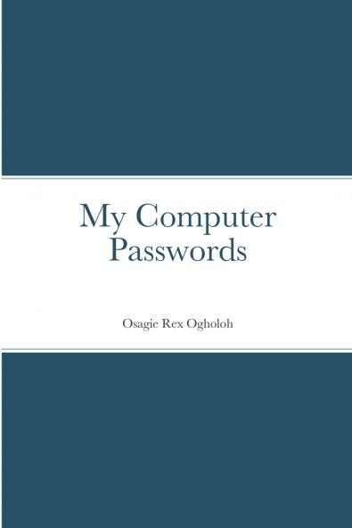 My Computer Passwords