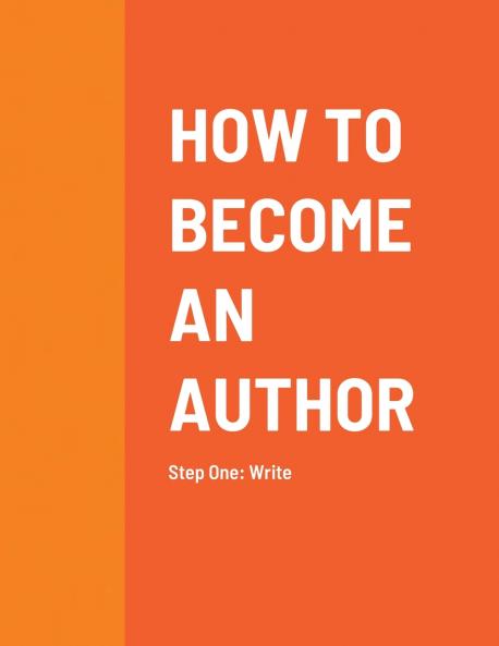How to Become an Author