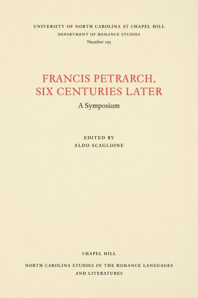 Francis Petrarch Six Centuries Later