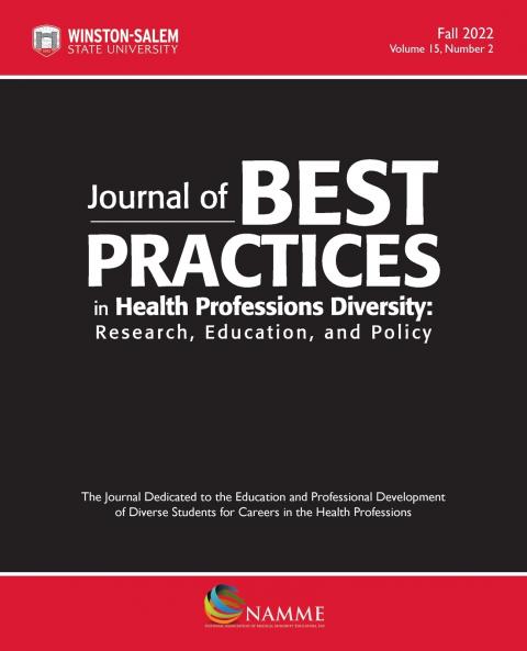 Journal of Best Practices in Health Professions Diversity Fall 2022