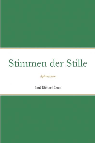 Stimmen der Stille