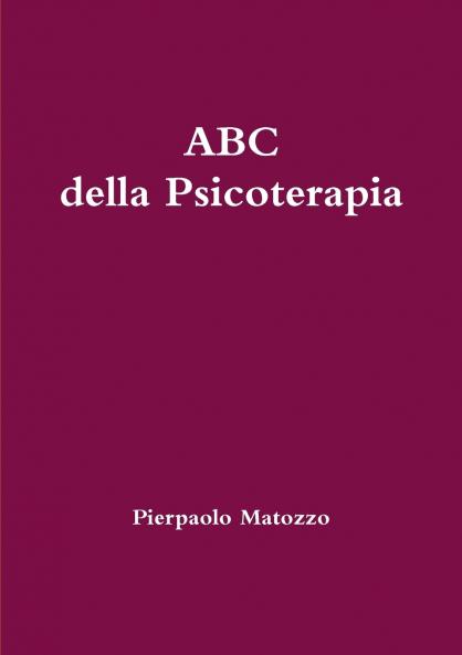 abc della psicoterapia