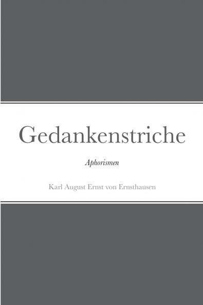 Gedankenstriche