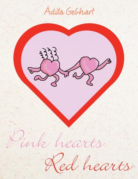 Pink Hearts Red Hearts