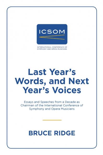 Last Year's Words and Next Year's Voices