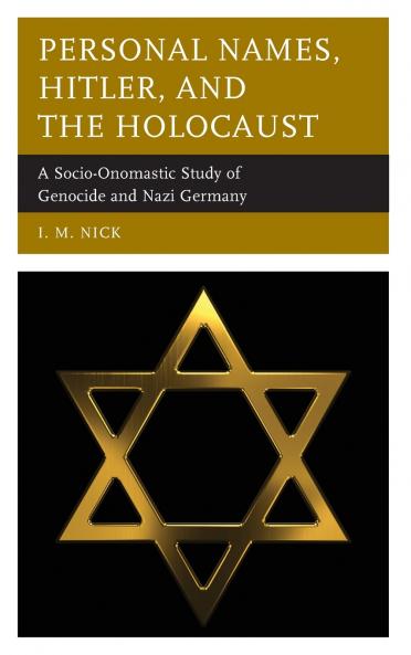 Personal Names Hitler and the Holocaust