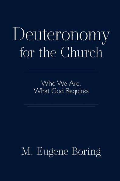 Deuteronomy for the Church